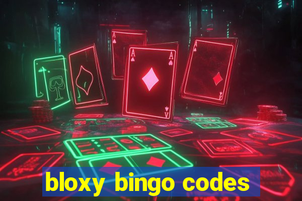 bloxy bingo codes