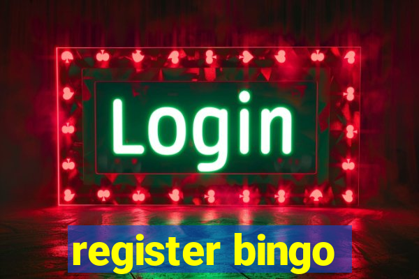 register bingo