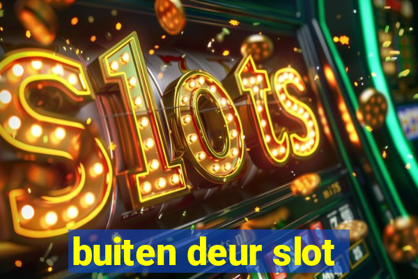 buiten deur slot