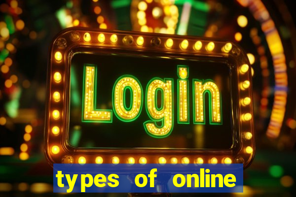 types of online casino games