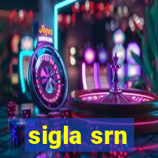 sigla srn