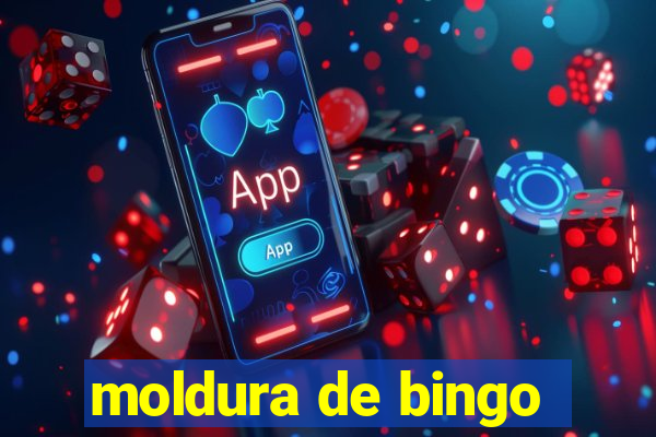 moldura de bingo