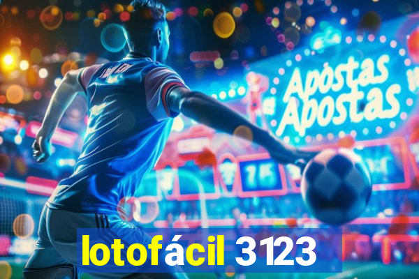 lotofácil 3123