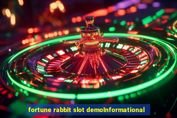 fortune rabbit slot demoInformational