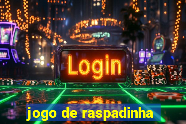 jogo de raspadinha