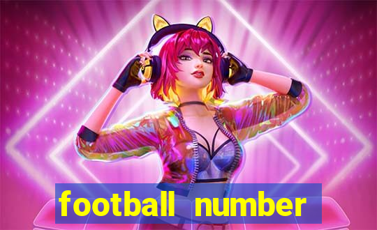 football number necklaces gold