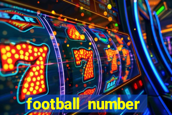 football number necklaces gold