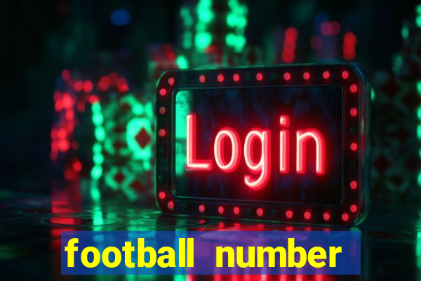 football number necklaces gold