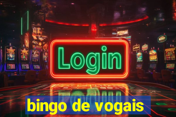 bingo de vogais