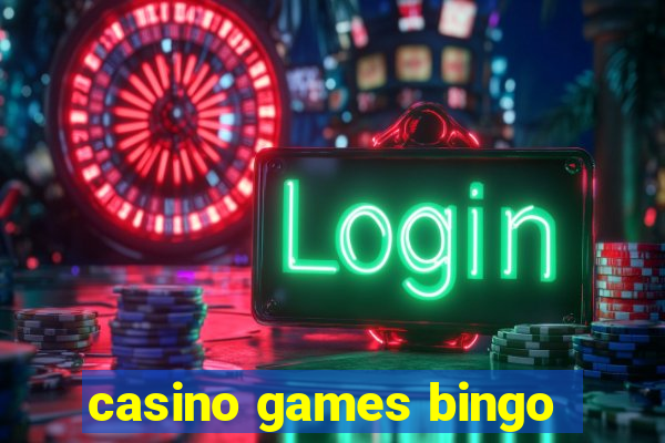 casino games bingo