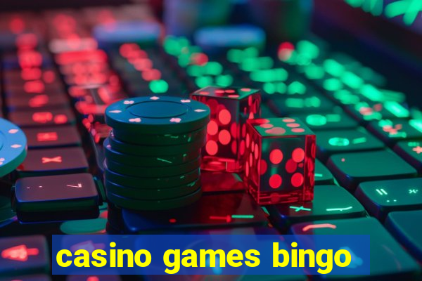 casino games bingo