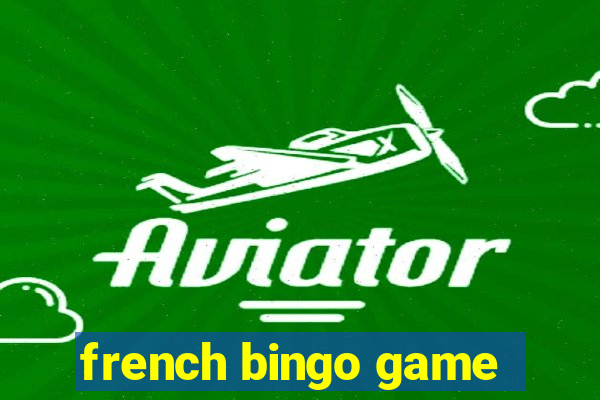 french bingo game