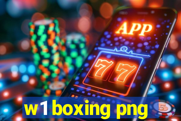 w1 boxing png