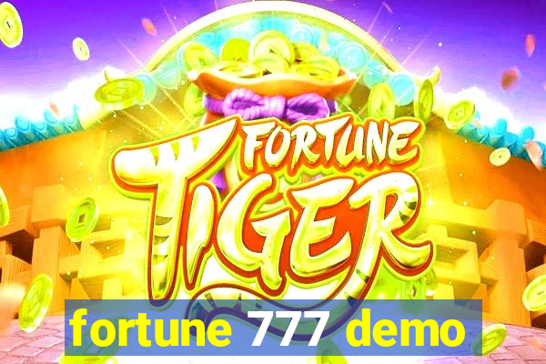 fortune 777 demo