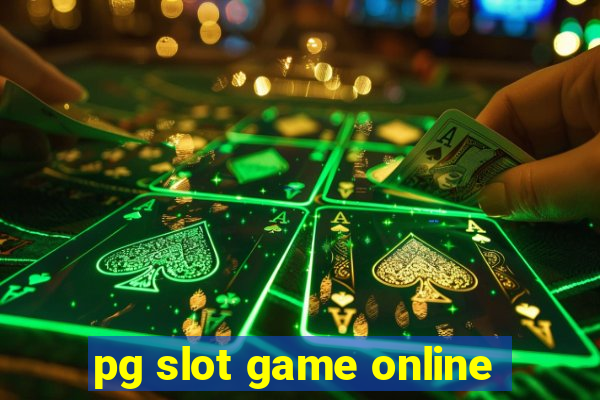 pg slot game online