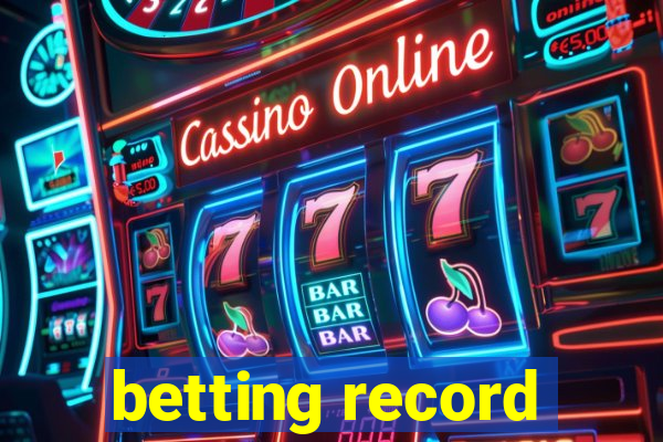 betting record