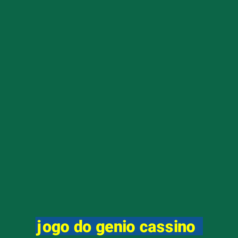 jogo do genio cassino