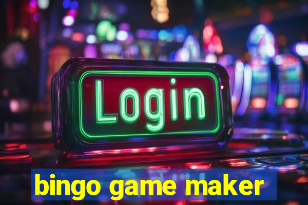 bingo game maker