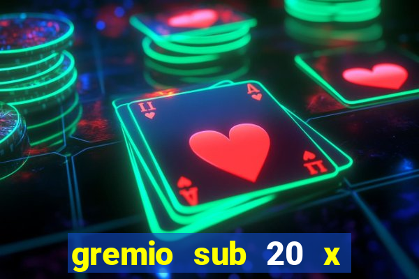 gremio sub 20 x inter sub 20