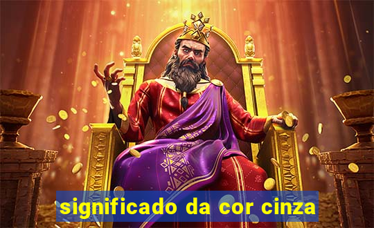 significado da cor cinza