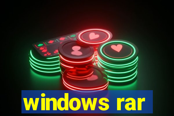 windows rar