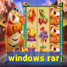 windows rar