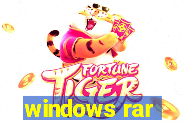 windows rar