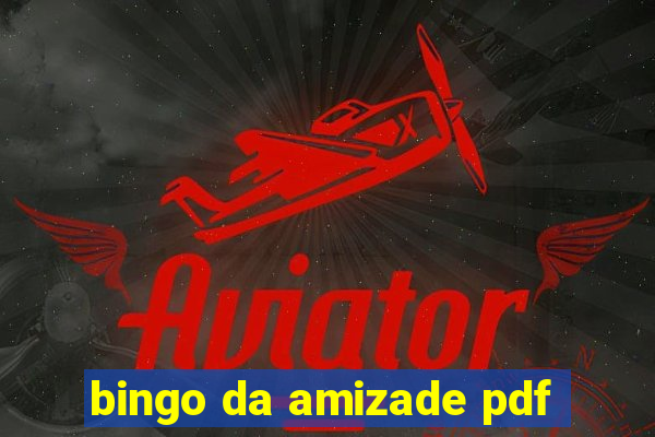 bingo da amizade pdf