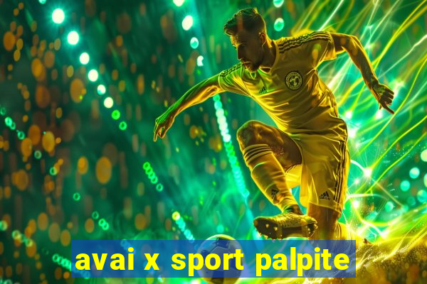 avai x sport palpite