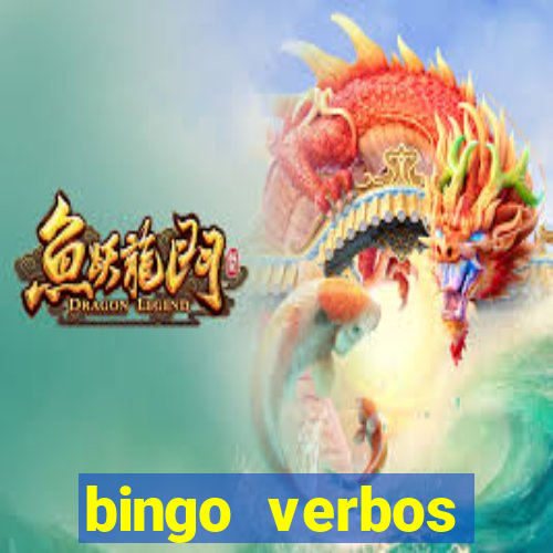 bingo verbos irregulares ingles