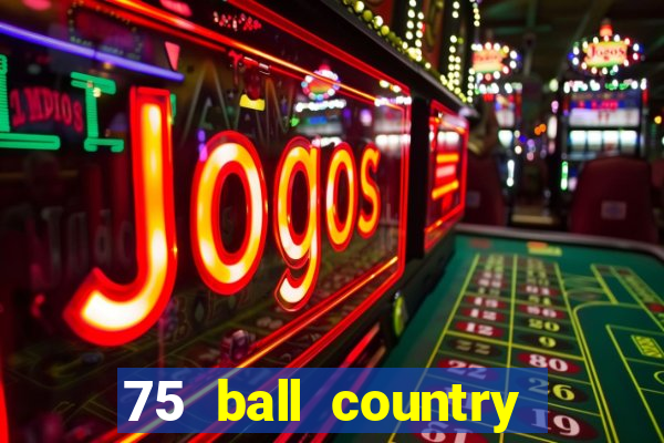 75 ball country road bingo