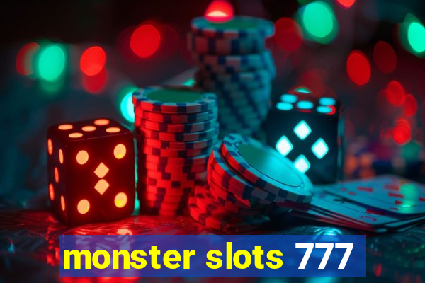 monster slots 777