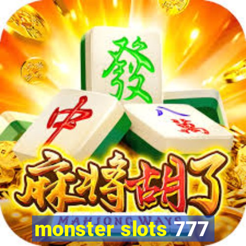 monster slots 777