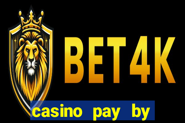 casino pay by mobile bill