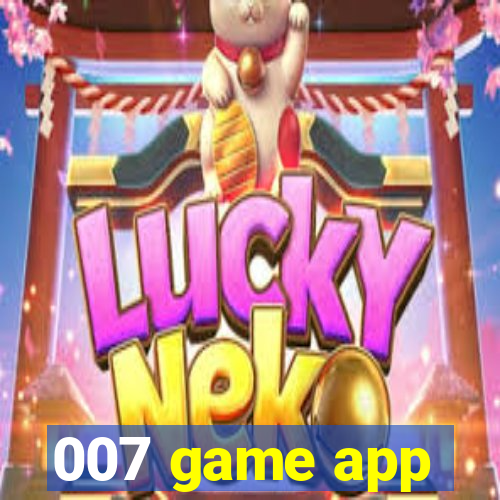 007 game app