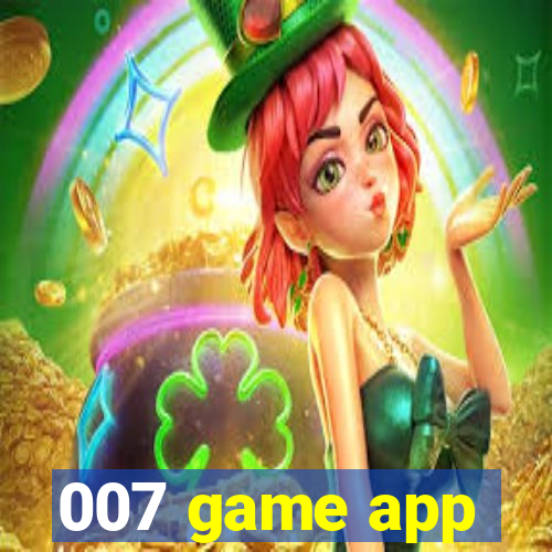 007 game app