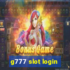 g777 slot login