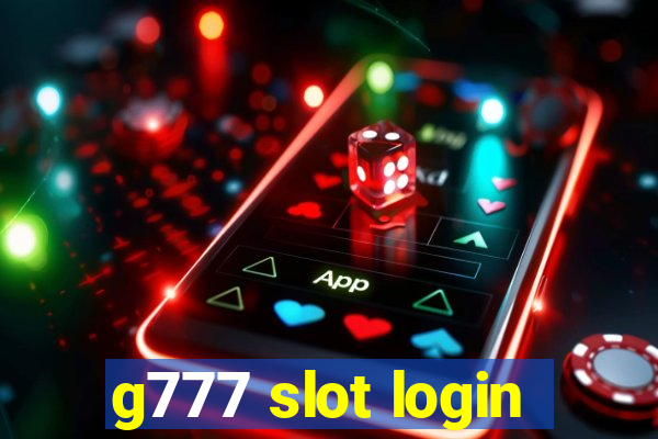 g777 slot login