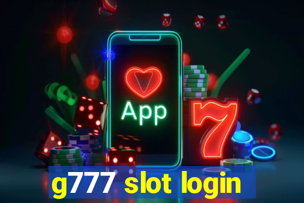 g777 slot login