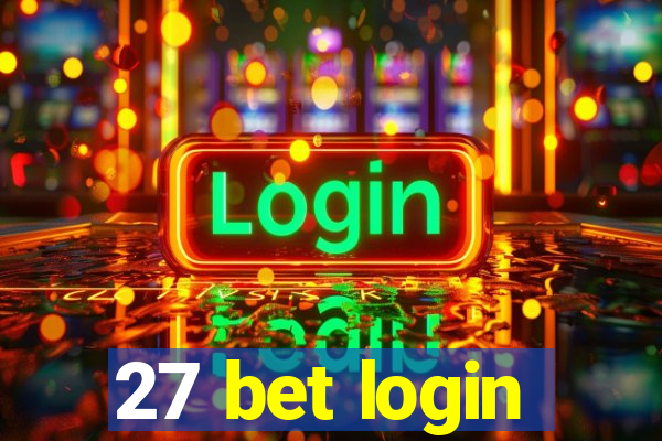 27 bet login