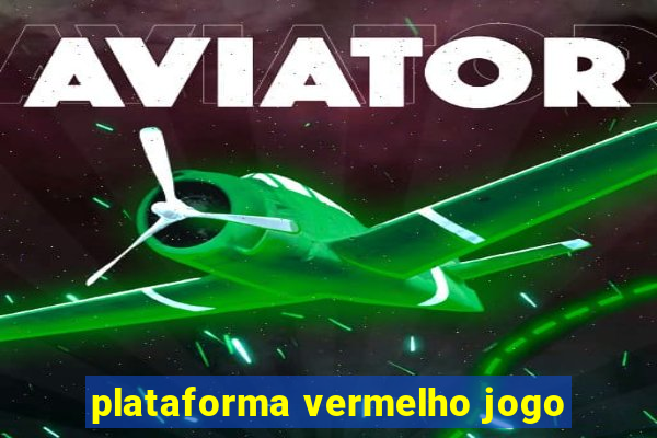 plataforma vermelho jogo