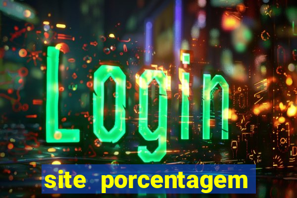 site porcentagem slots pg