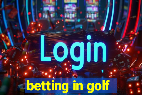 betting in golf