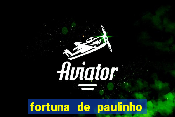 fortuna de paulinho roupa nova