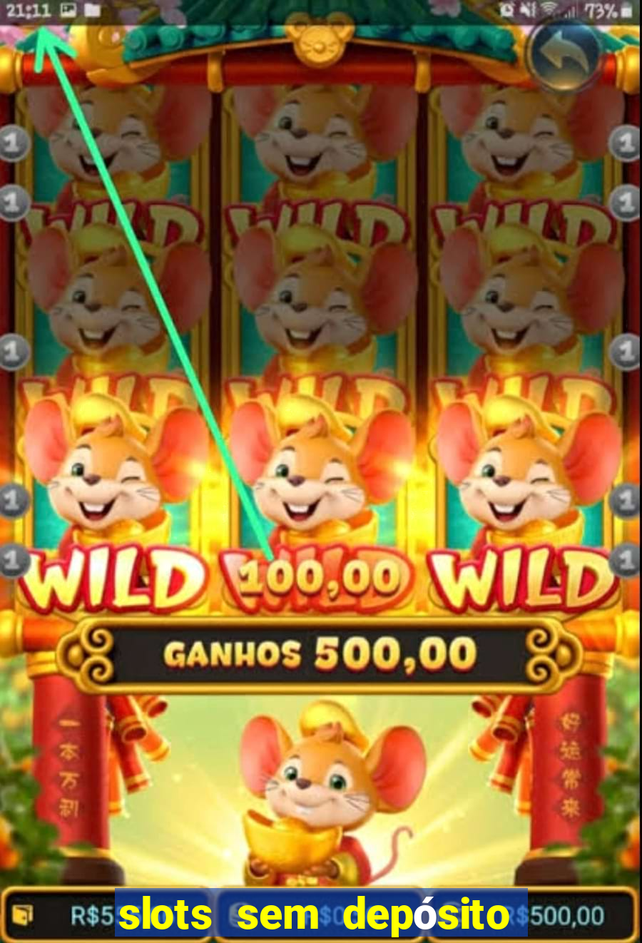 slots sem depósito para sacar