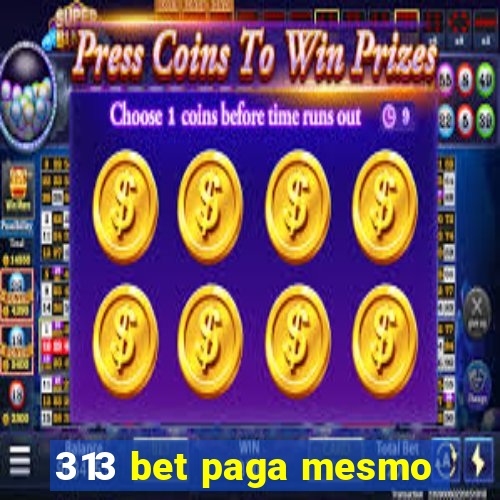 313 bet paga mesmo