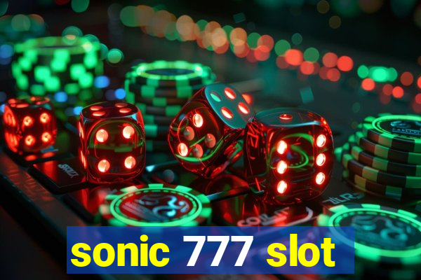 sonic 777 slot