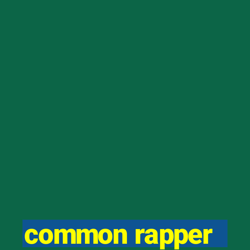 common rapper