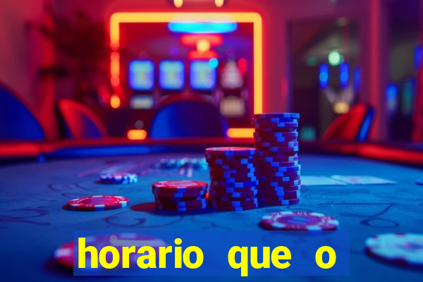 horario que o dragon fortune paga