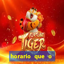 horario que o dragon fortune paga